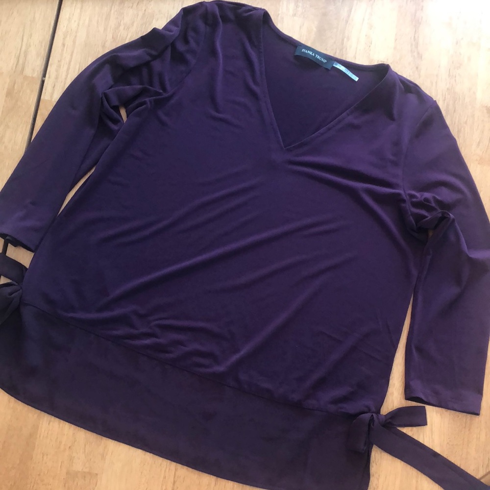 Dark purple top